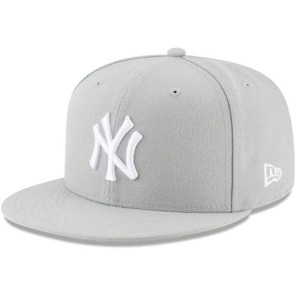 NWT New Era 59FIFTY Yankees Fitted Hat – Gray, Size 7 5/8, On-Field Game Cap - Picture 2 of 4